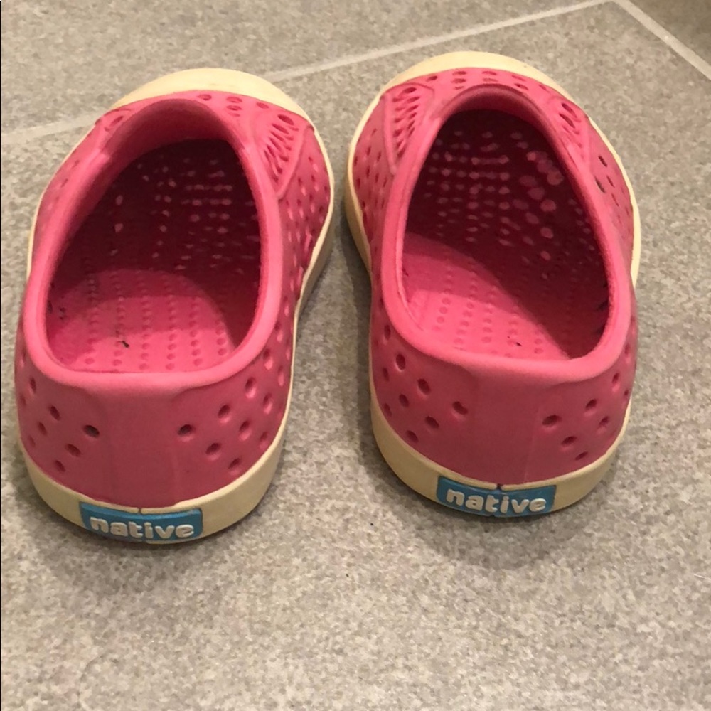 Pink Toddler Native shoes